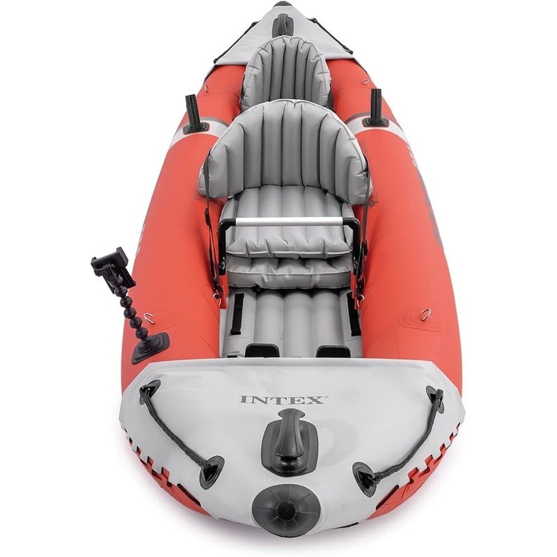 Inflatable Kayak 2 Person Durable PVC Easy Maneuverability Portable Gear New