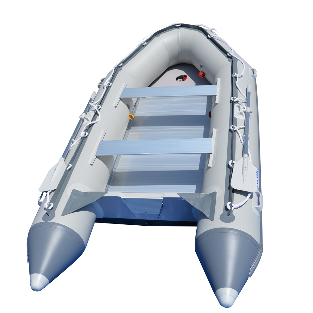 BRIS 12.5ft Inflatable Boat Inflatable Dinghy Rescue & Dive Raft Fishing Boat