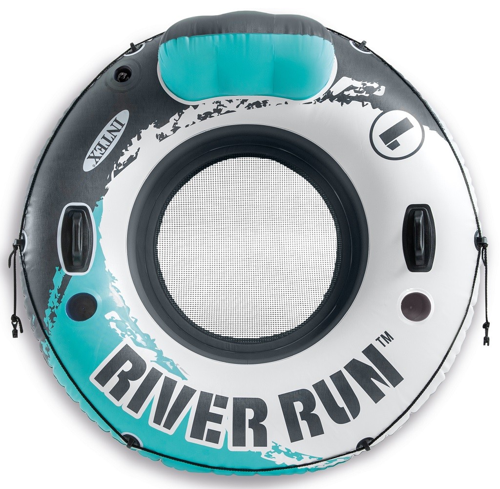 Intex Aqua River Run 1 Inflatable Floating Lake Tube 53inch Diameter 2 Pack
