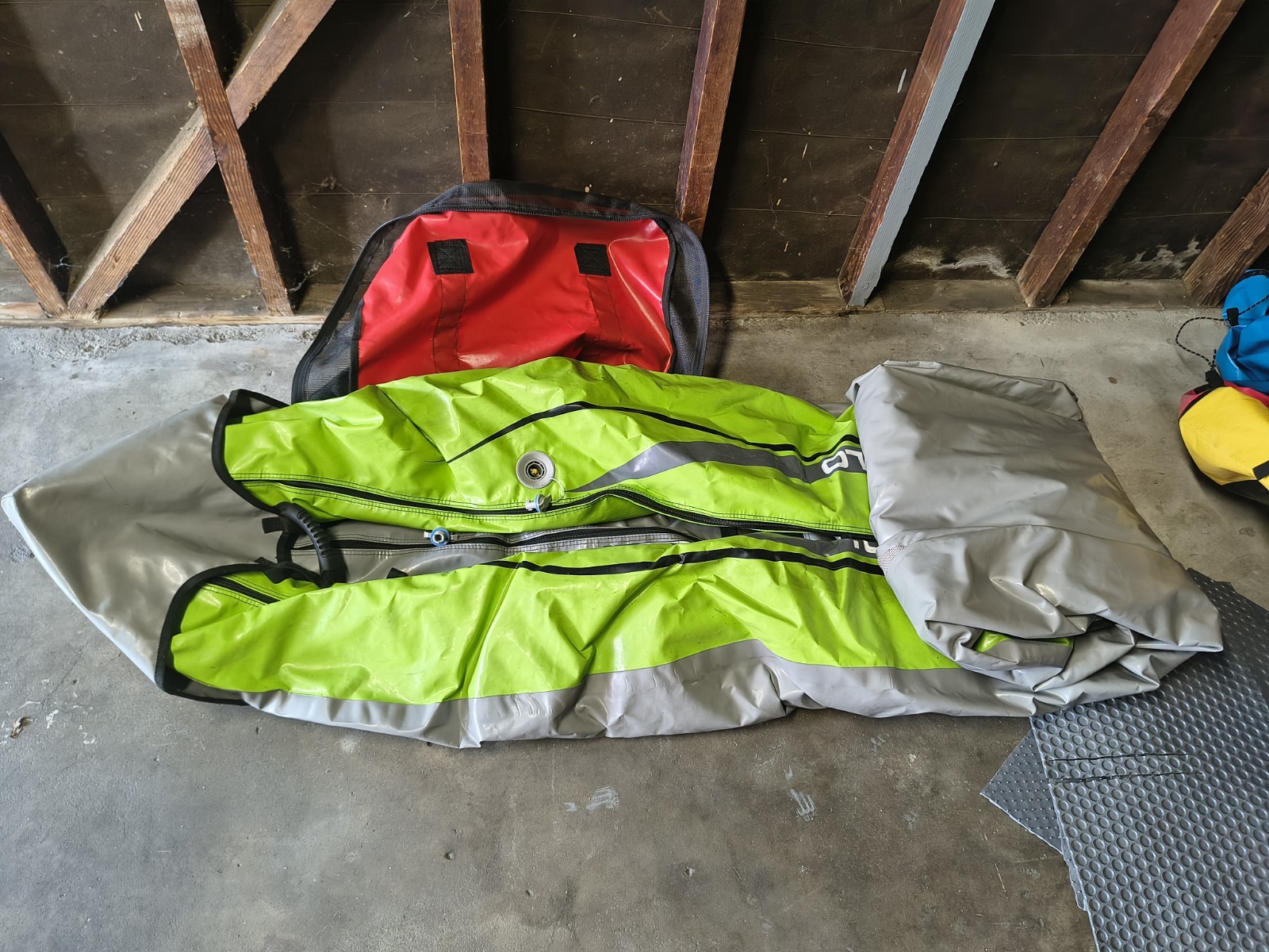 Aire Tributary Tomcat Solo Kayak Lime Green