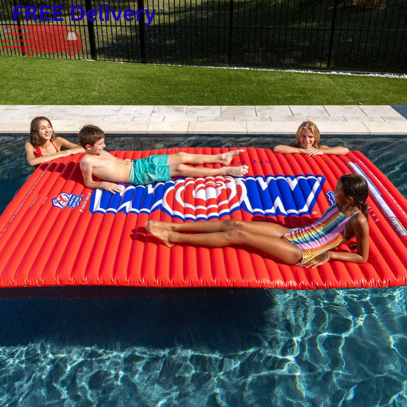 WOW Sports 10ft Water Walkway 2-Pack Inflatable Lake Dock Float Boat Connector