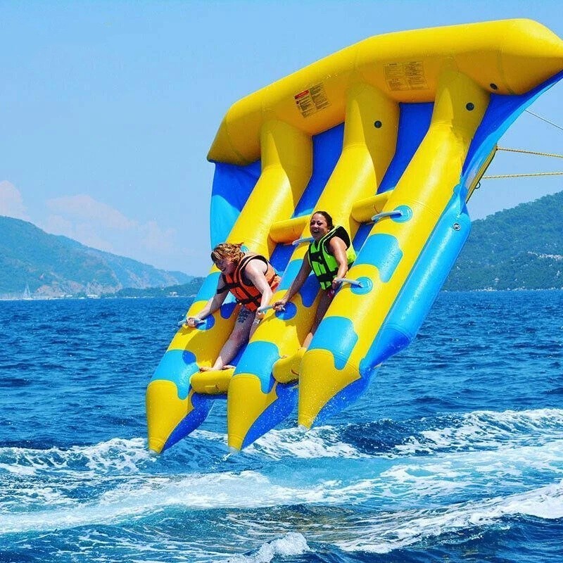 Inflatable Fly Fish Towable Banana Boat Tube For water sports Game Stimulation