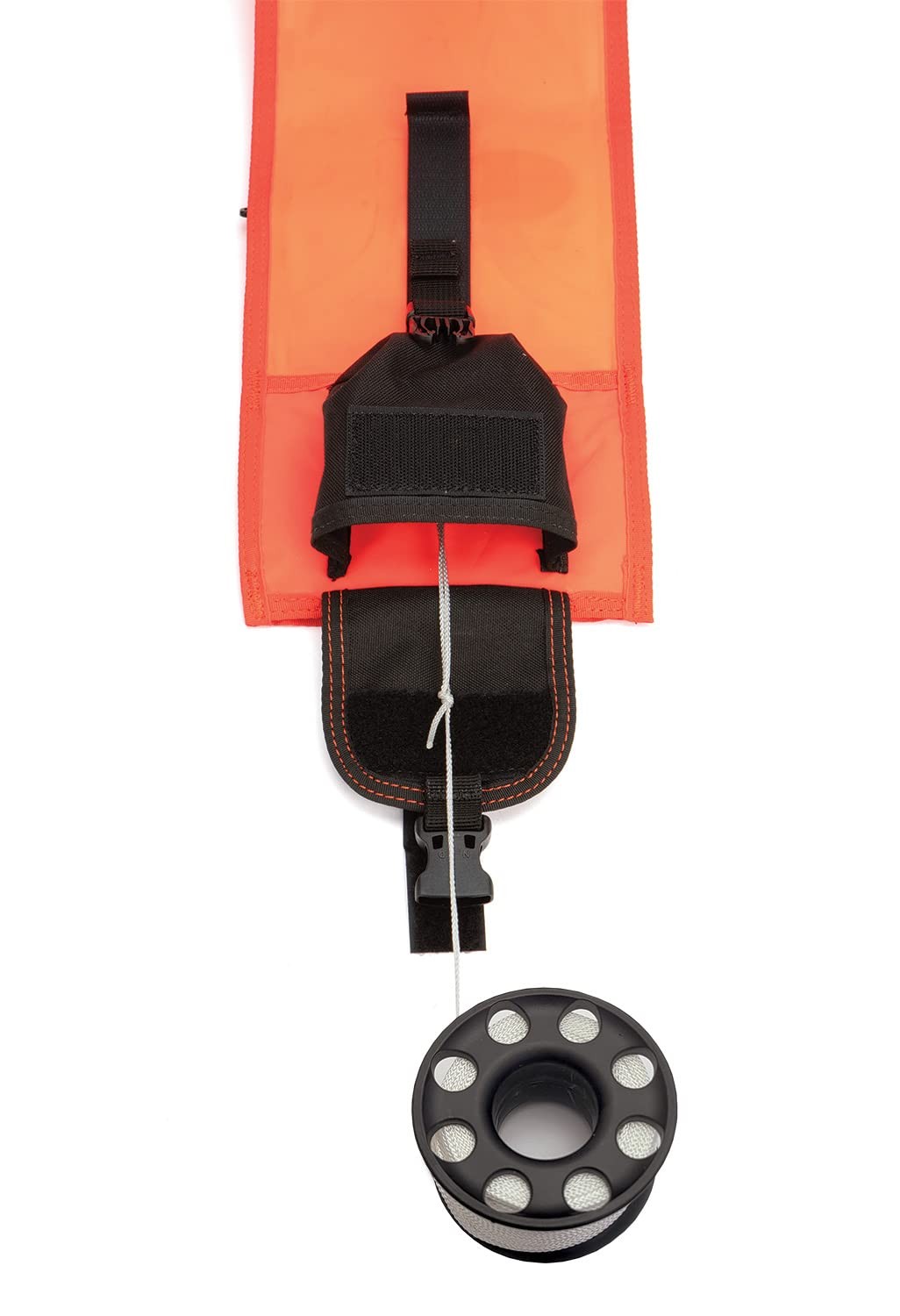 Orange Outdoor Recreation 6ft Inflatable Raft with Line Spool and Safety Feat…