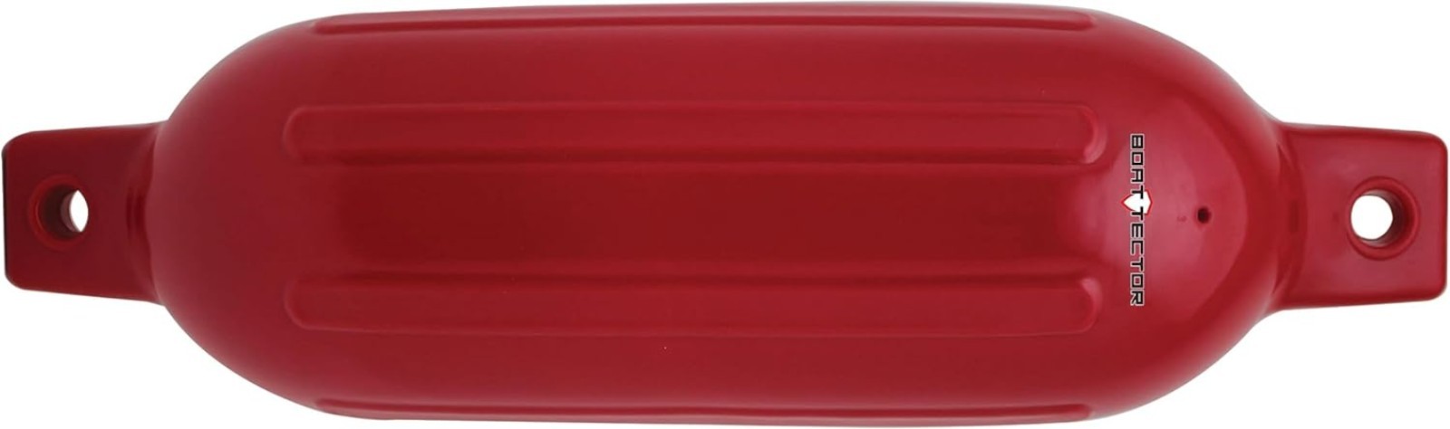 Protect Your Boat with 2 Inflatable Fenders – 4.5″ x 16″ Bright Red Pack