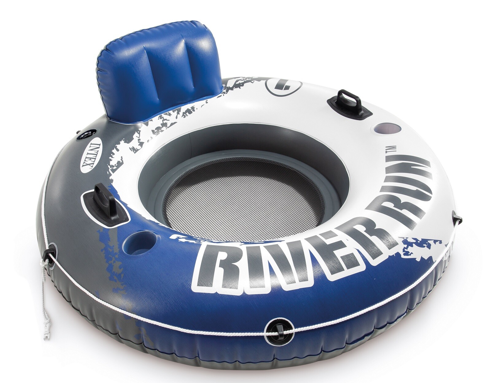 Intex River Run 1 BLUE 53inch Inflatable Floating Lake Tube 2Pack