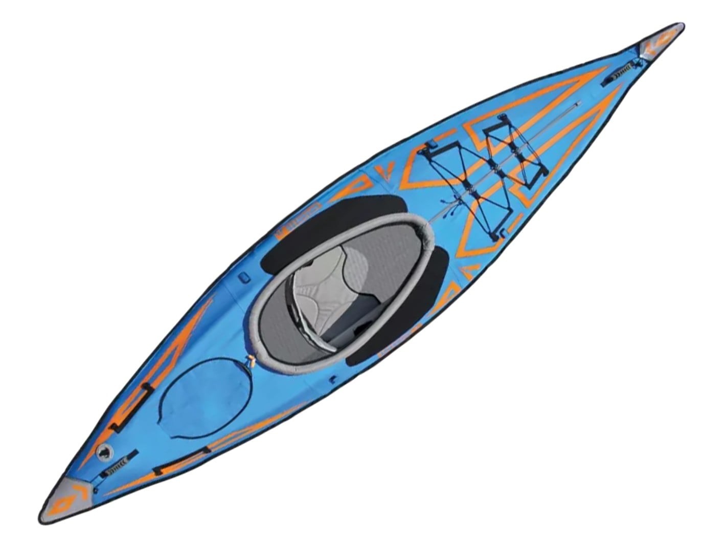 Advanced Elements AE1009 XE AdvancedFrame 13 ft. Inflatable Kayak – Blue/Orange
