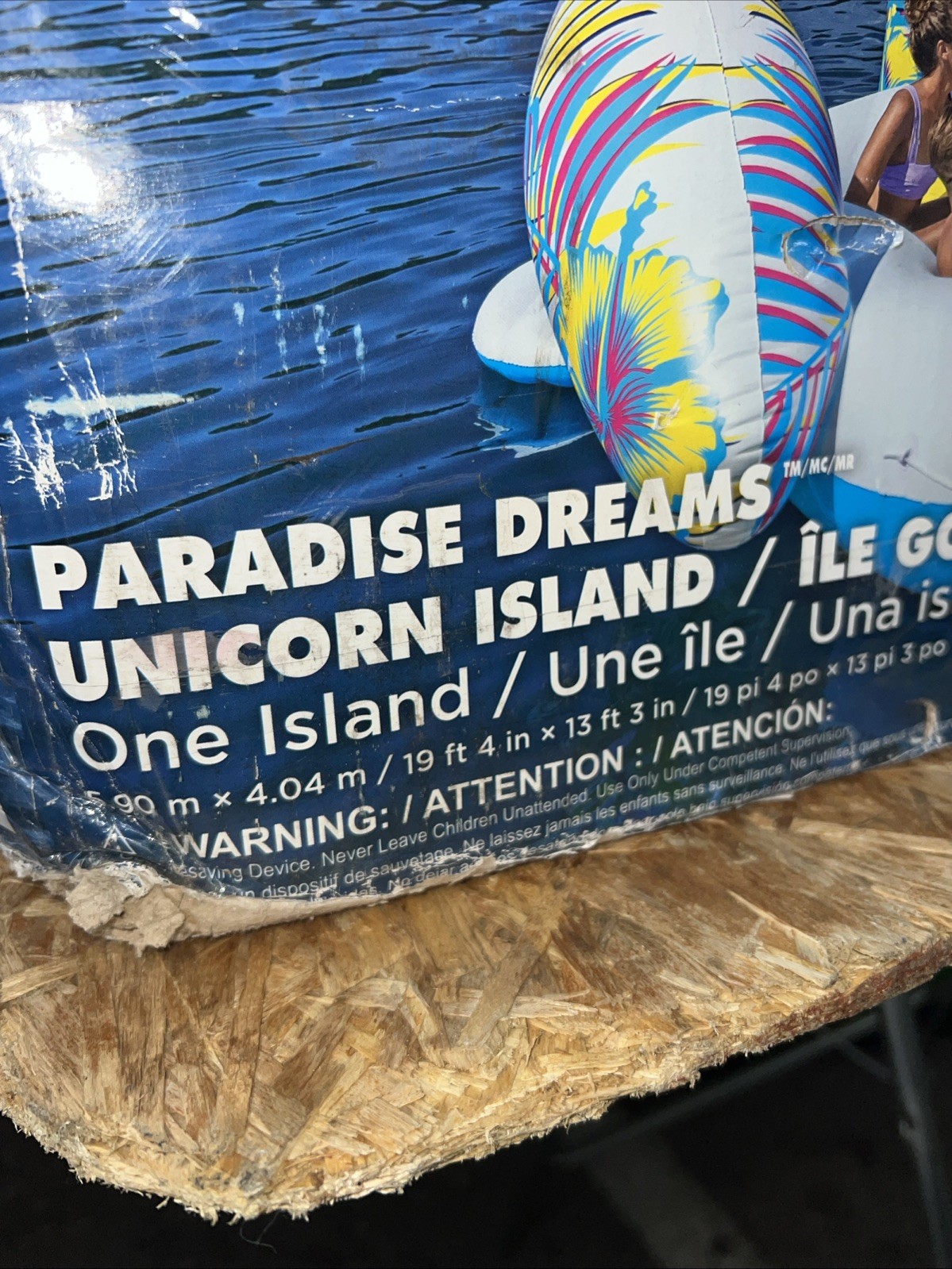 H2O Go Giant Party Island Unicorn –