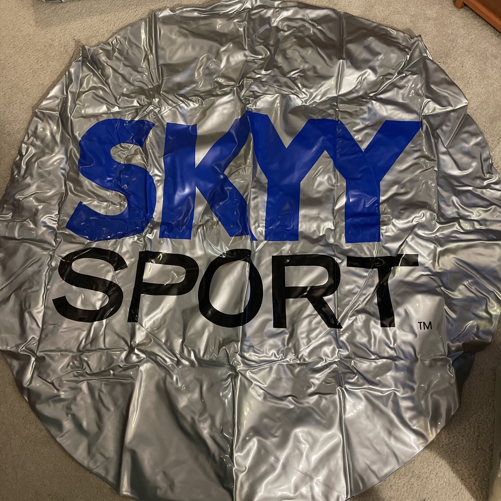 Skyy Sport raft 2004 Inflatable 53×57 Vodka Brand New Gray Promo Pool Party
