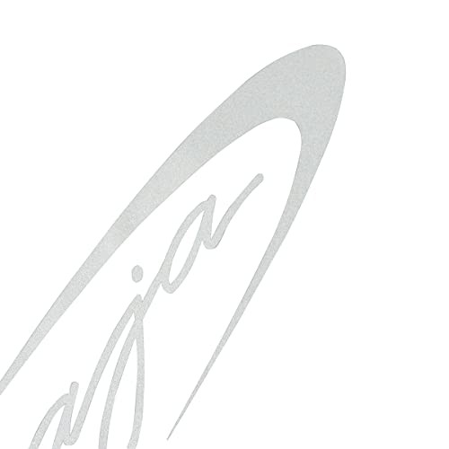2pcs Vinyl Baja Boats Hull Stickers Replacement for Boat Outboard Motor White