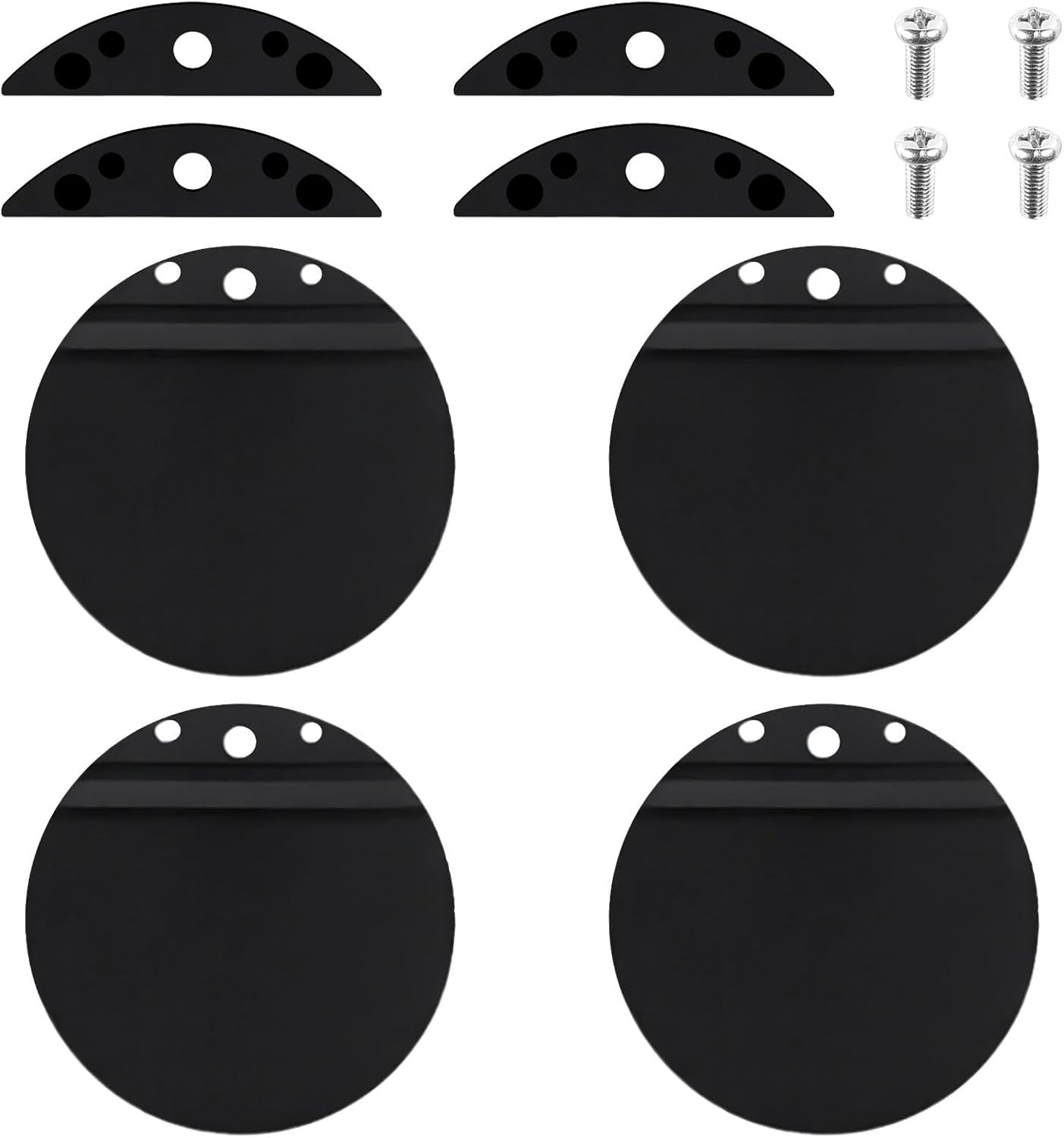4 Pack 1-1/2″ Scupper Flapper Replacement Kit Boats Scupper Drain Valves Fit for