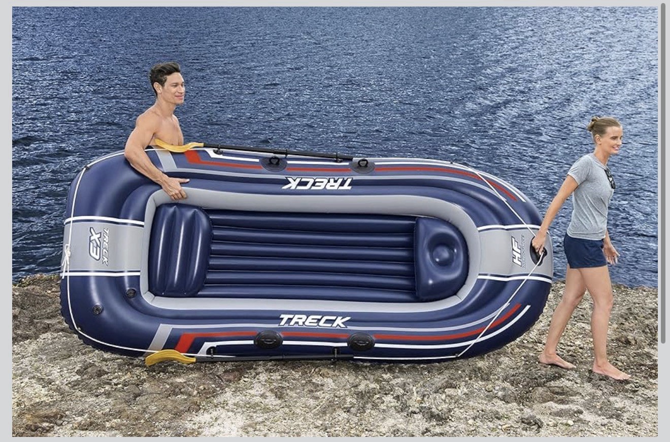 Bestway Hydro-Force Inflatable Raft Set | Inflatable Boat for Kids and Adults…