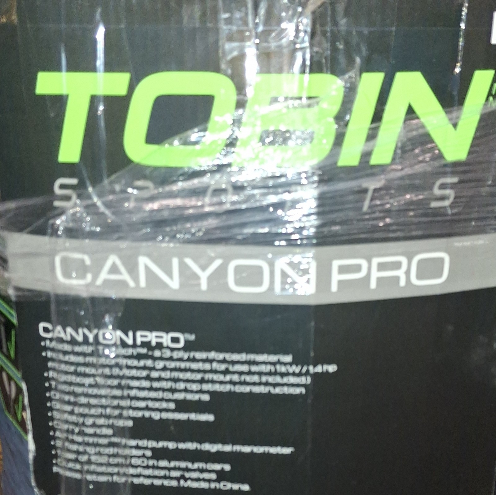 Tobin Sports Canyon Pro Inflatable Raft – Model Canyon Pro MPN 2822684