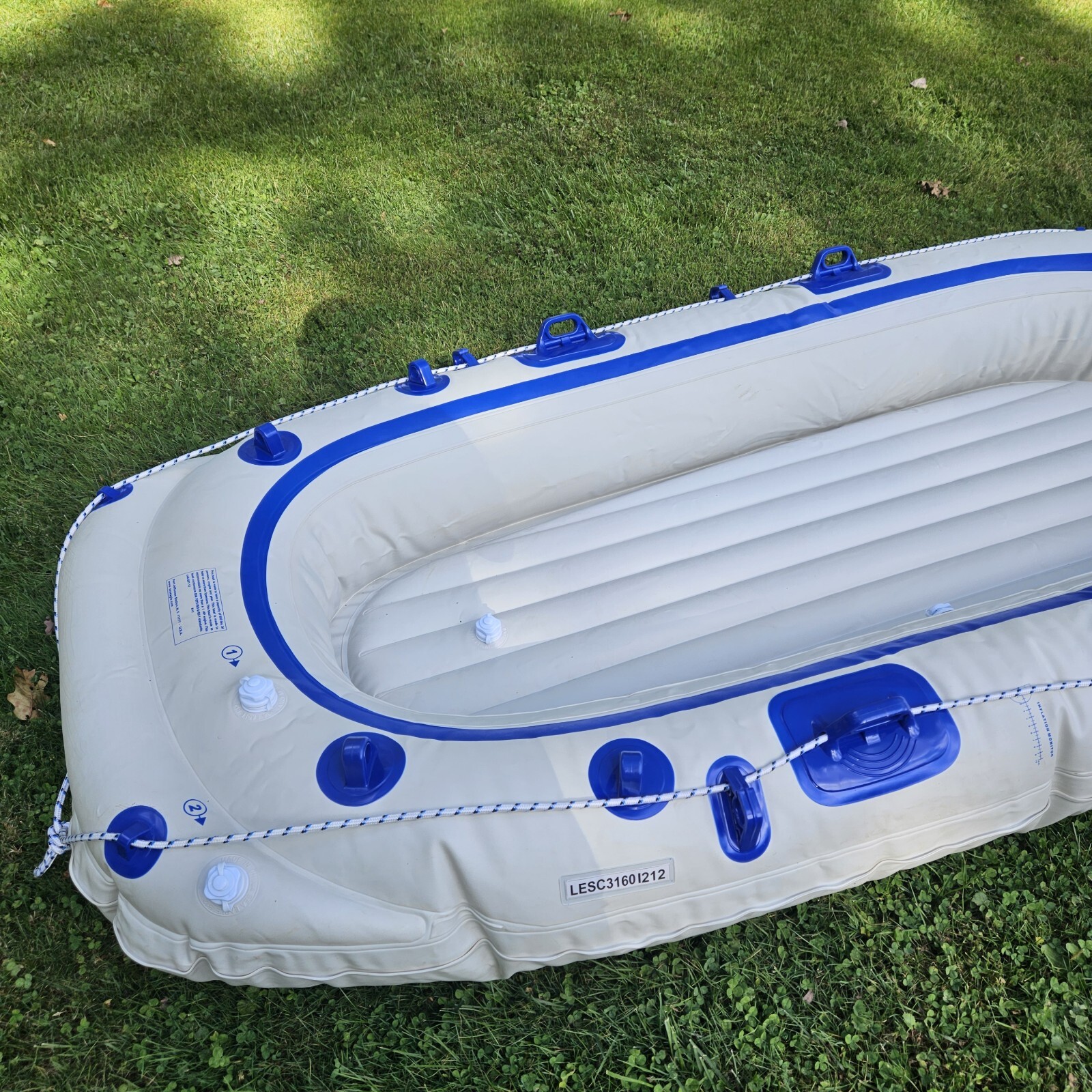 Sea Eagle SE8 Inflatable Boat 9 foot Inflatable Fishing Raft