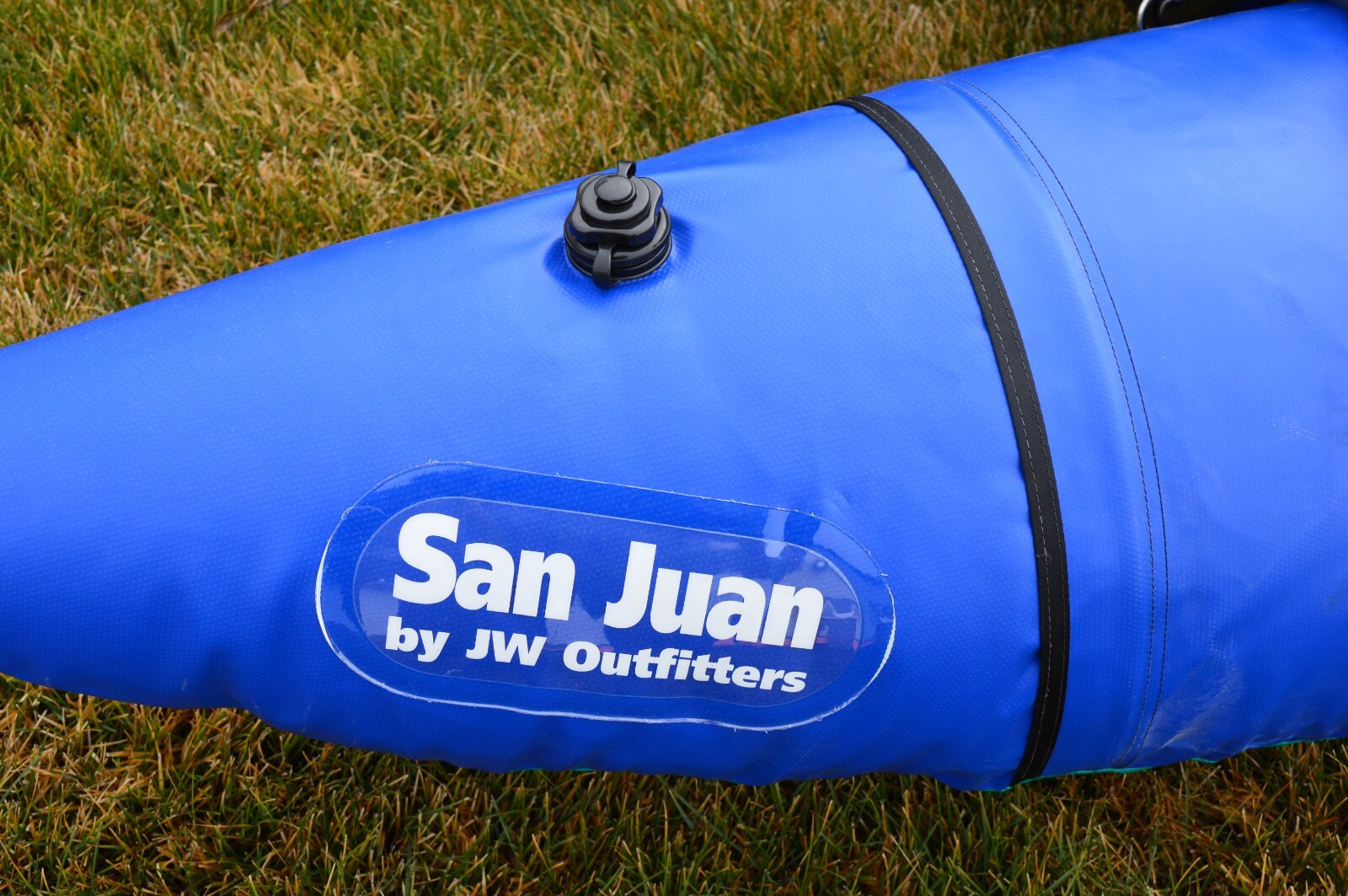 NOS San Juan by JW Outfitters 8 Foot One-Man Pontoon Boat with Oars