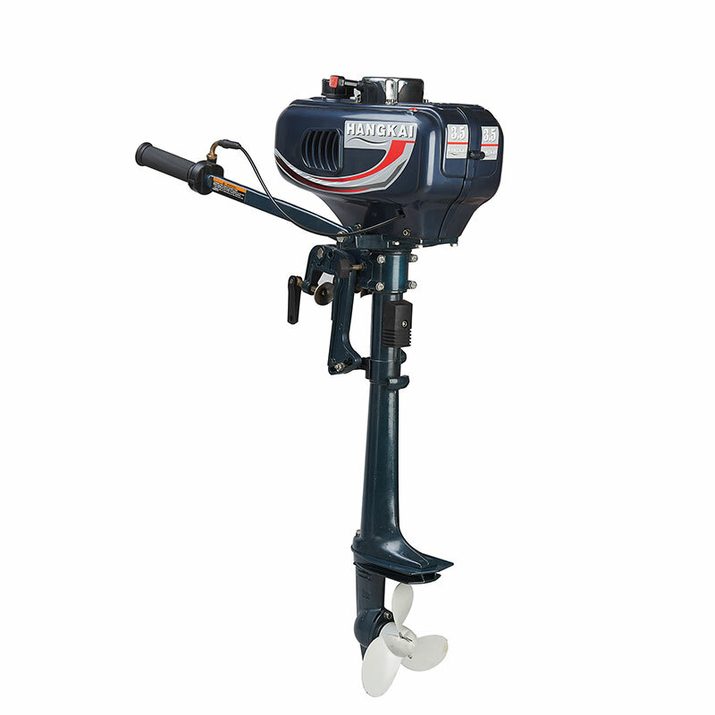 3.5-7 HP HANGKAI Outboard Motor 2/ 4Stroke Fishing Boat Engine Water/Air Cooling