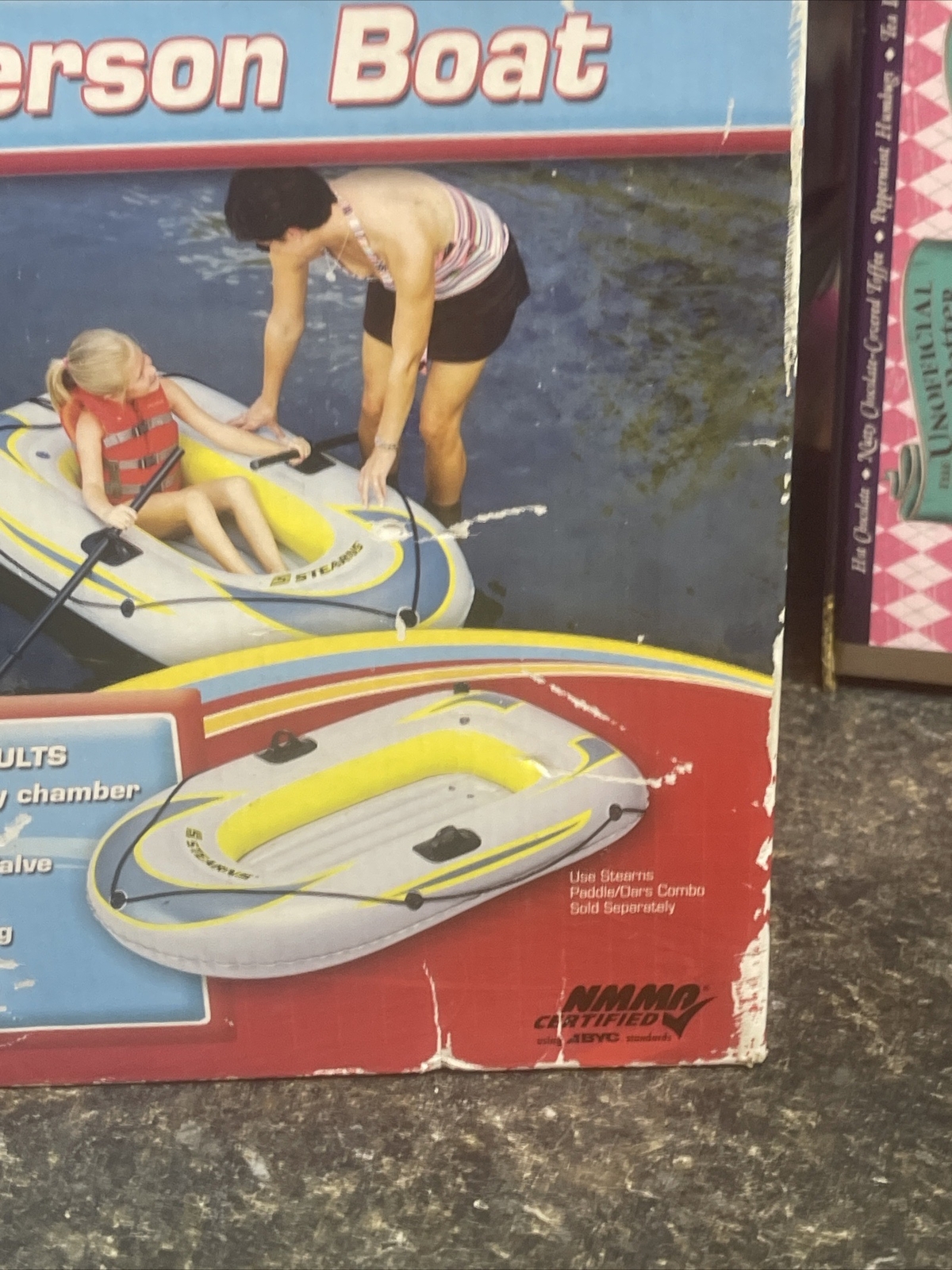 Stearns Inflatable One Person Boat Lightweight Design New Fast Shipping