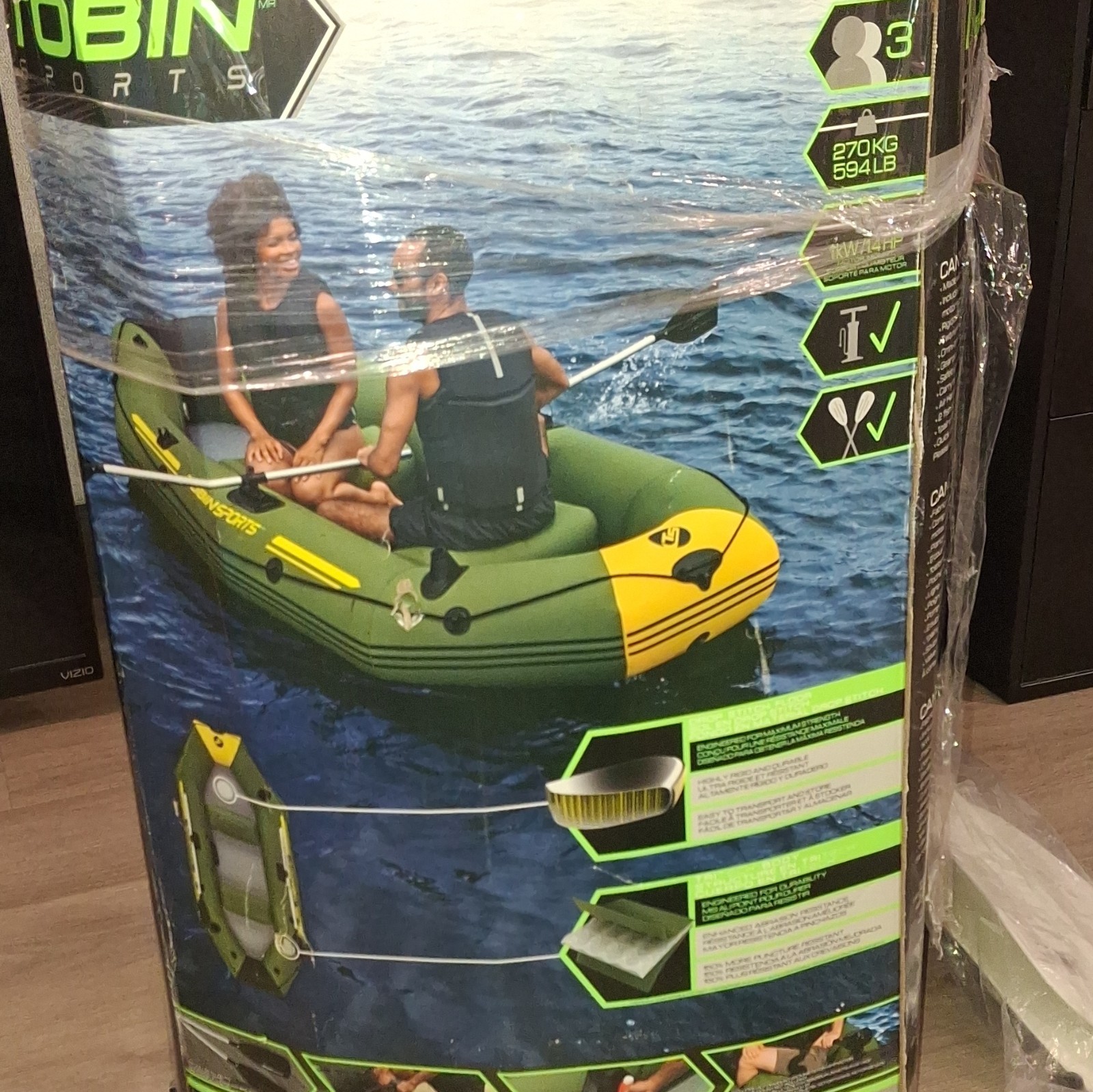 Tobin Sports Canyon Pro Inflatable Raft – Model Canyon Pro MPN 2822684