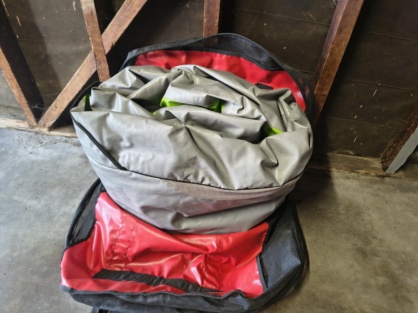 Aire Tributary Tomcat Solo Kayak Lime Green