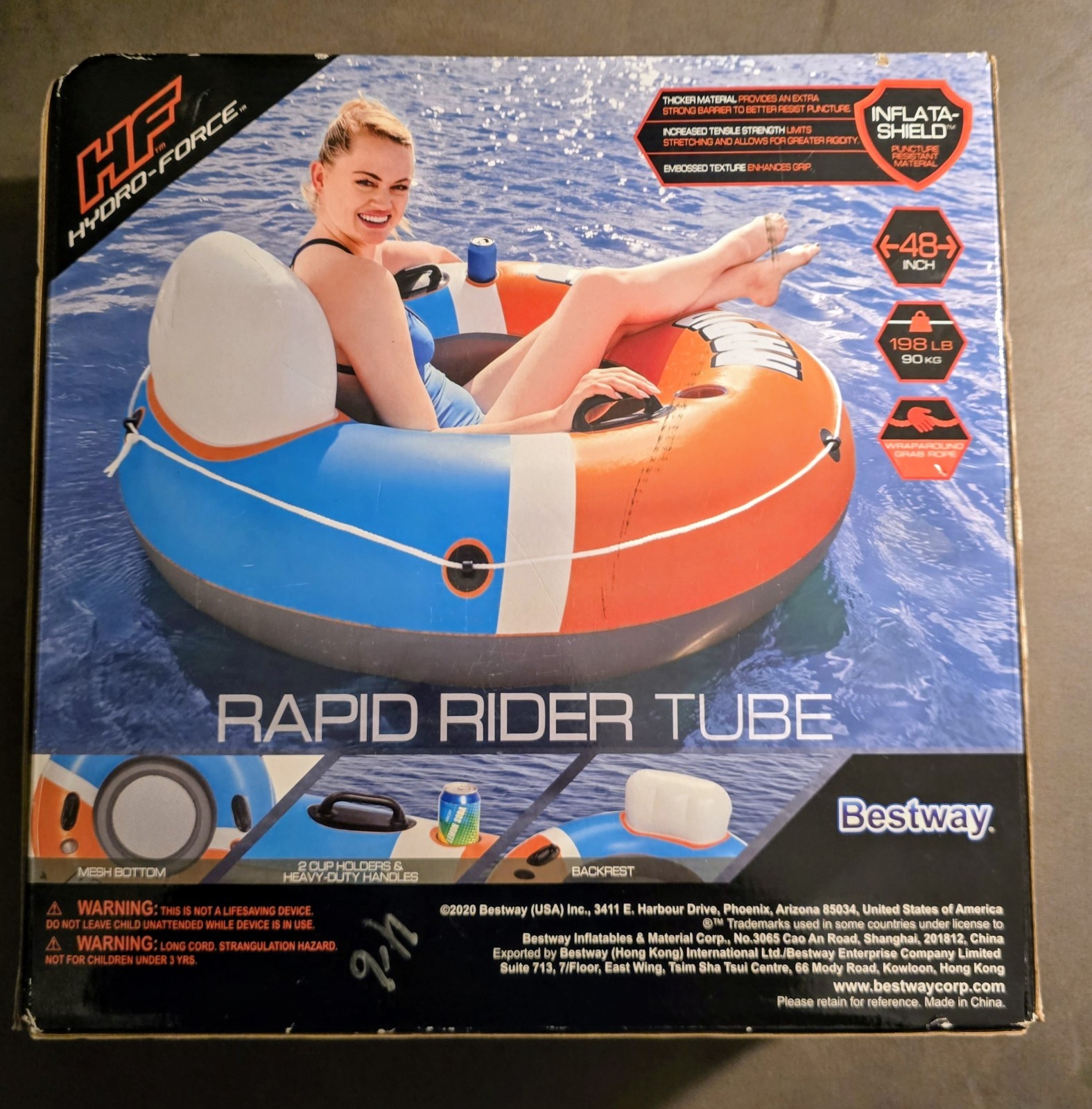 HF Hydro-Force Rapid Rider Tube Bestway 48 Inch