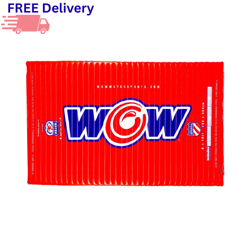 WOW Sports 10ft Water Walkway 2-Pack Inflatable Lake Dock Float Boat Connector