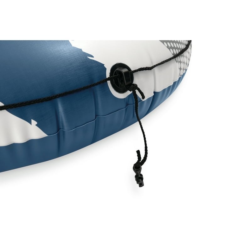 Intex RIVER RUN 1 LOUNGE Inflatable Water Float, 53” Diameter, Blue/White 🆕