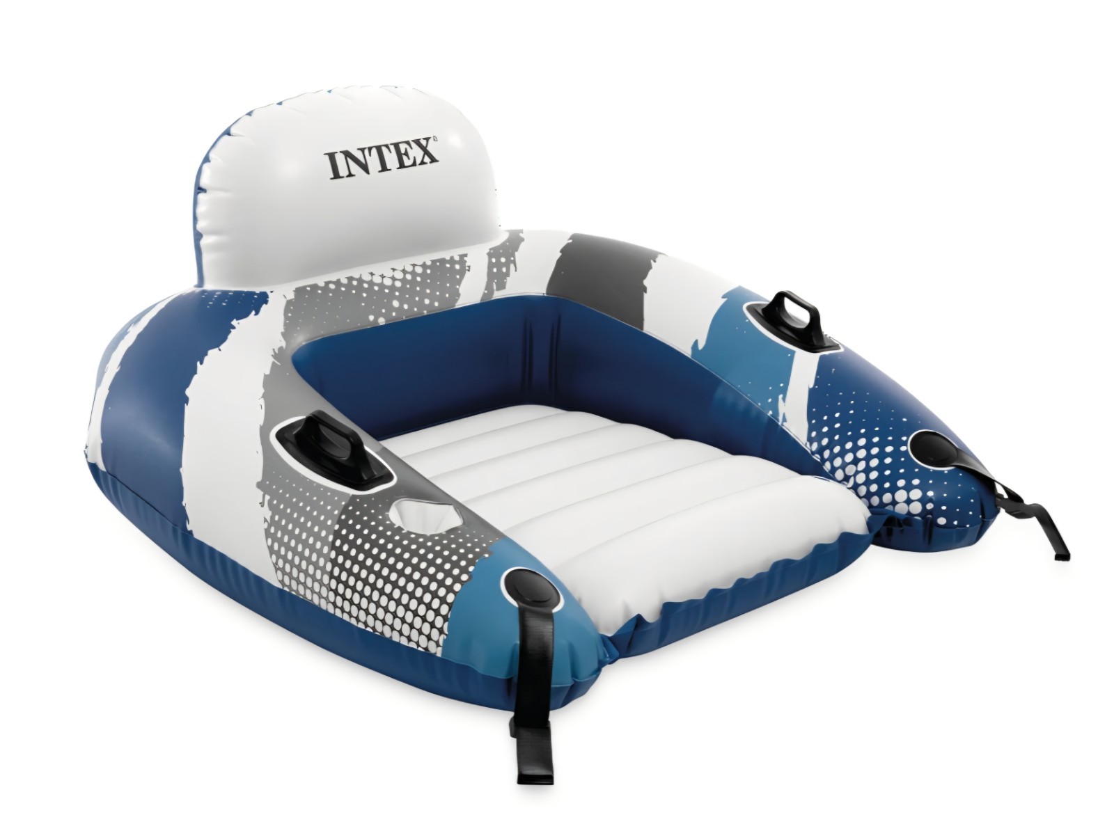Intex River Run Lounge – Inflatable Floating Water Seat with Quick Connects 23ht