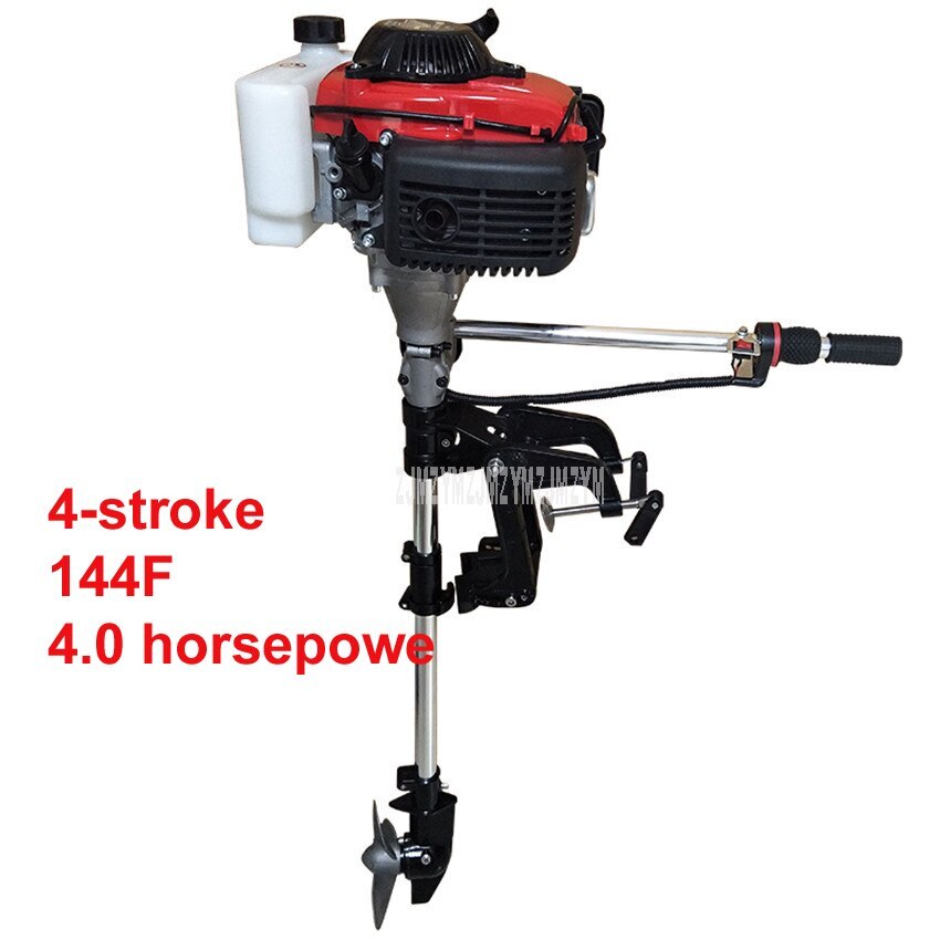 Boat Gasoline Oil Engine 4 Stroke 2HP 4HP Outboard Motor for Boat 2 Stroke