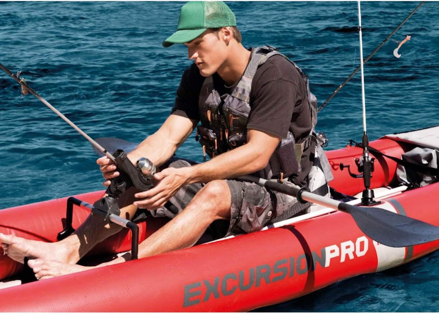 Excursion Pro Inflatable Kayak Series: Includes Deluxe 86In Kayak Paddles and Hi