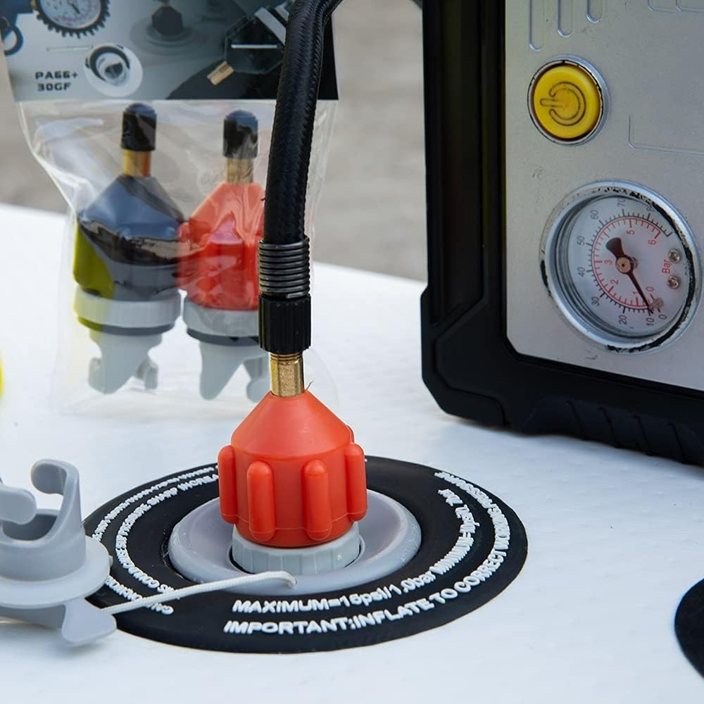 Lightweight Inflatable SUP & Kayak Pump Adapter with High-Pressure Capability