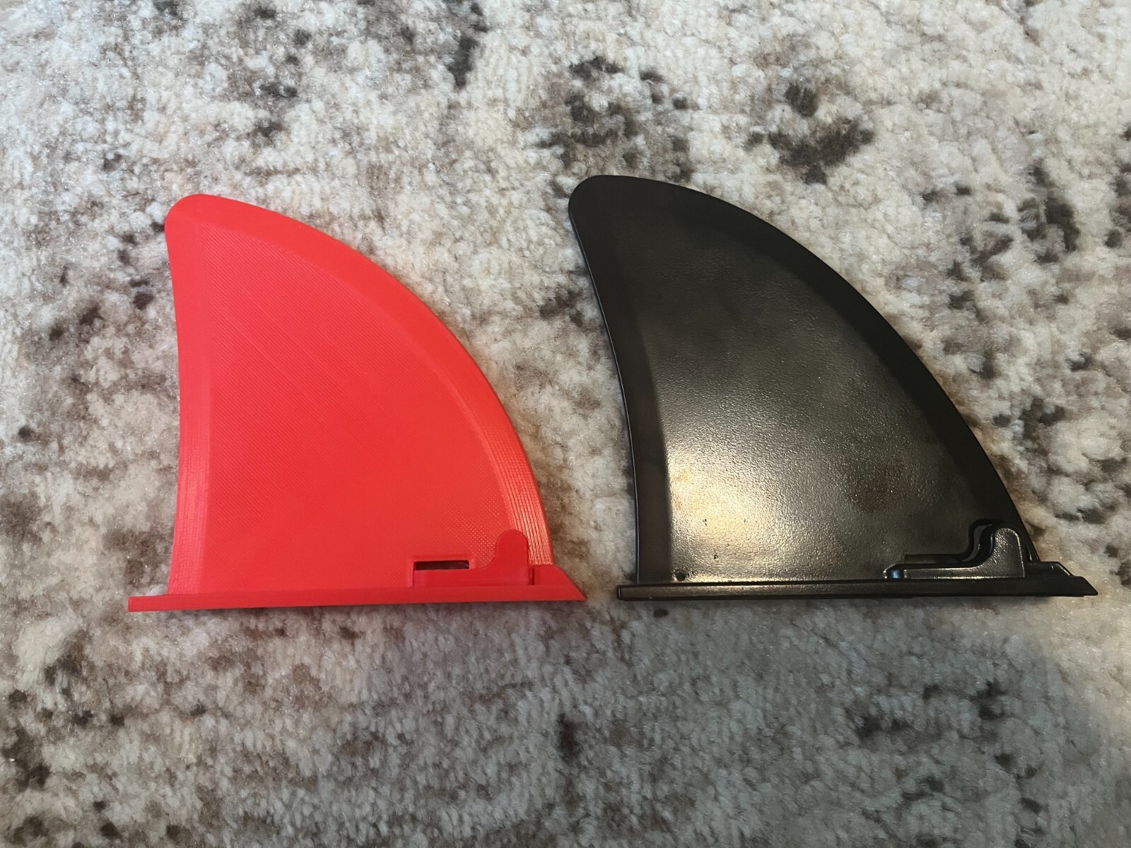 3d printed Skeg replacement for Tobin inflatable kayaks