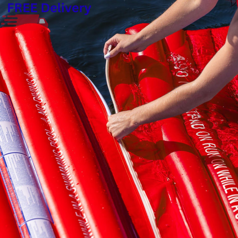WOW Sports 10ft Water Walkway 2-Pack Inflatable Lake Dock Float Boat Connector