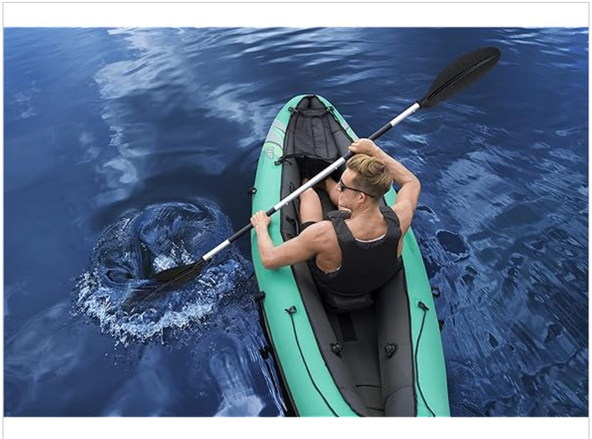 Bestway Hydro-Force 1-Person Ventura Elite Inflatable Kayak Set X1 – Sealed