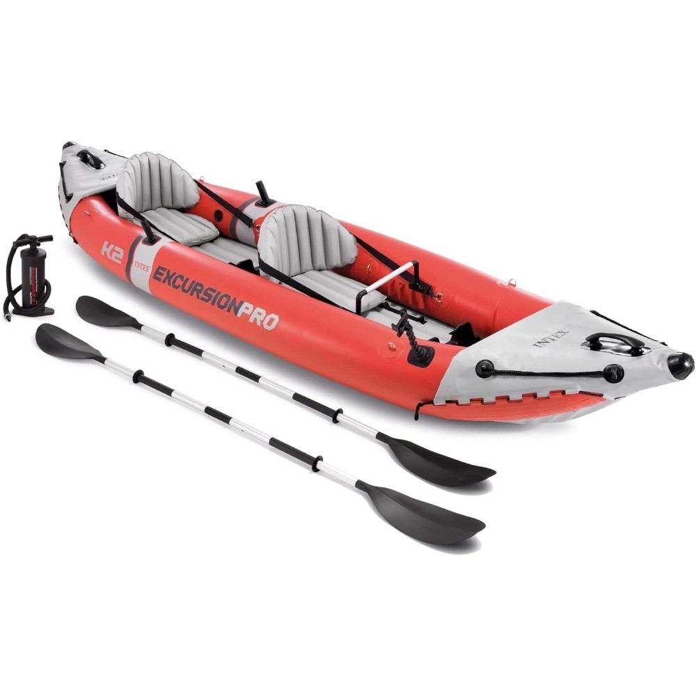 68309EP Excursion Pro K2 Inflatable Kayak Set: Includes Deluxe 86in Kayak