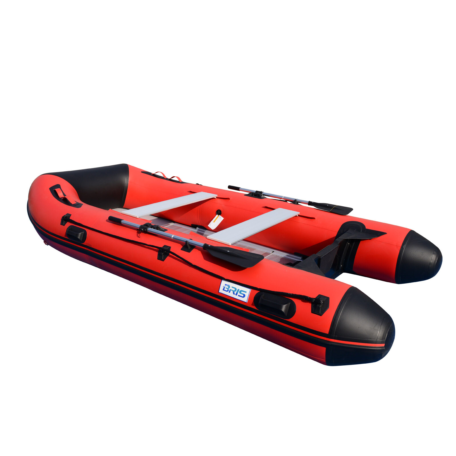 BRIS 12ft Inflatable Boat Dinghy Tender Pontoon Rescue & Dive Boat Fishing Boat
