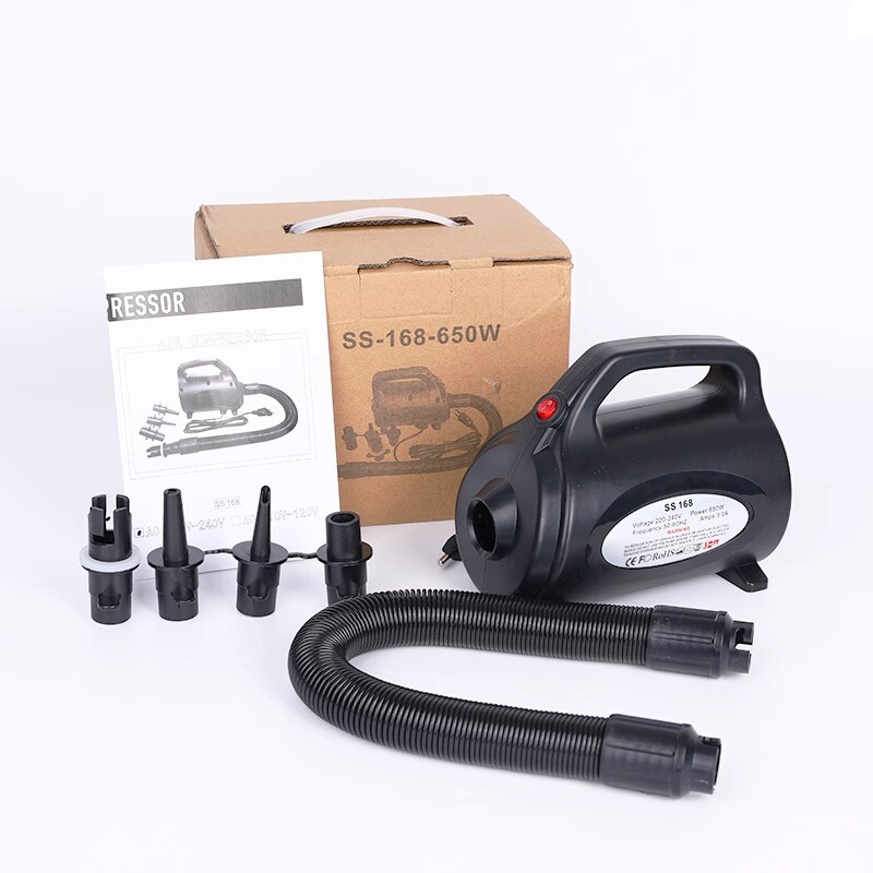 1200W Electric Inflatable Pump Bed Rubber Boat Air Pumping Pool Air Pumping Pump