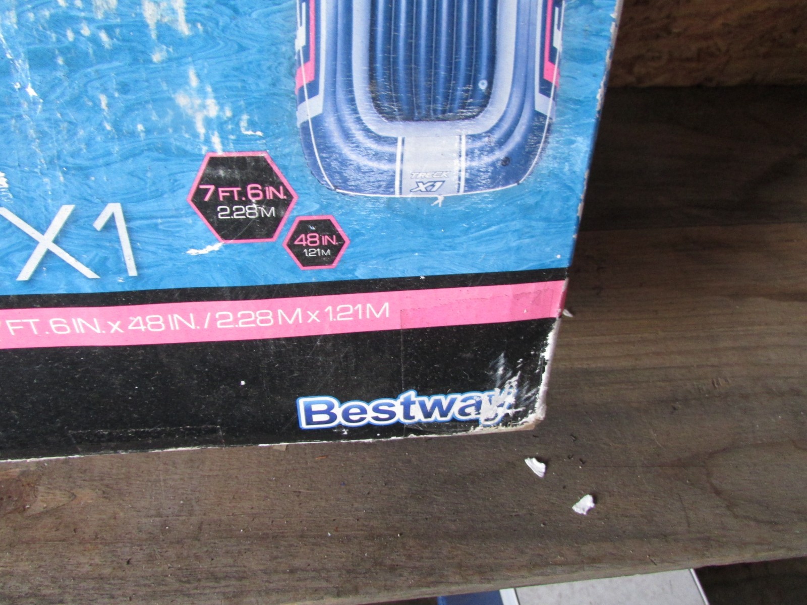 New Bestway Hydro-Force Inflatable Raft Treck x1