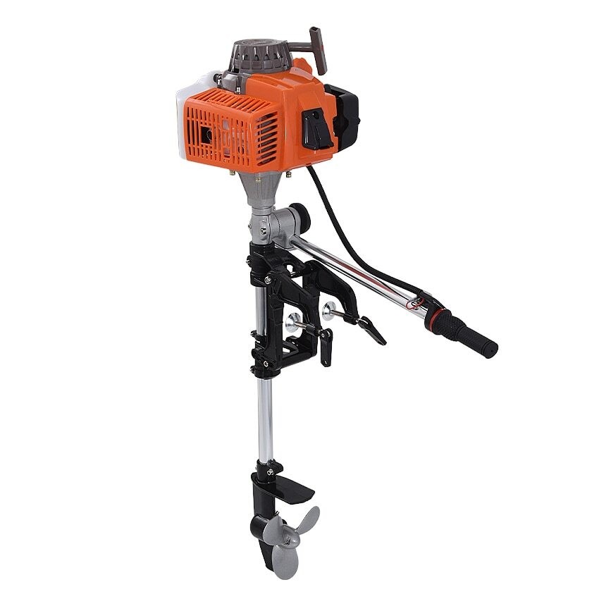 Boat Gasoline Oil Engine 4 Stroke 2HP 4HP Outboard Motor for Boat 2 Stroke