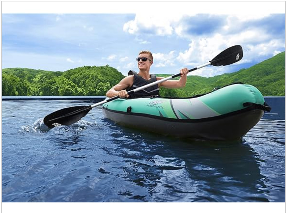 Bestway Hydro-Force 1-Person Ventura Elite Inflatable Kayak Set X1 – Sealed
