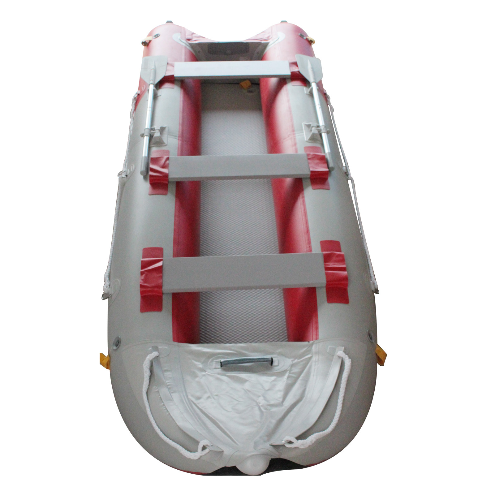 BRIS 14.1Ft Inflatable Kayak Fishing Tender Inflatable Pontoon Boat Canoe