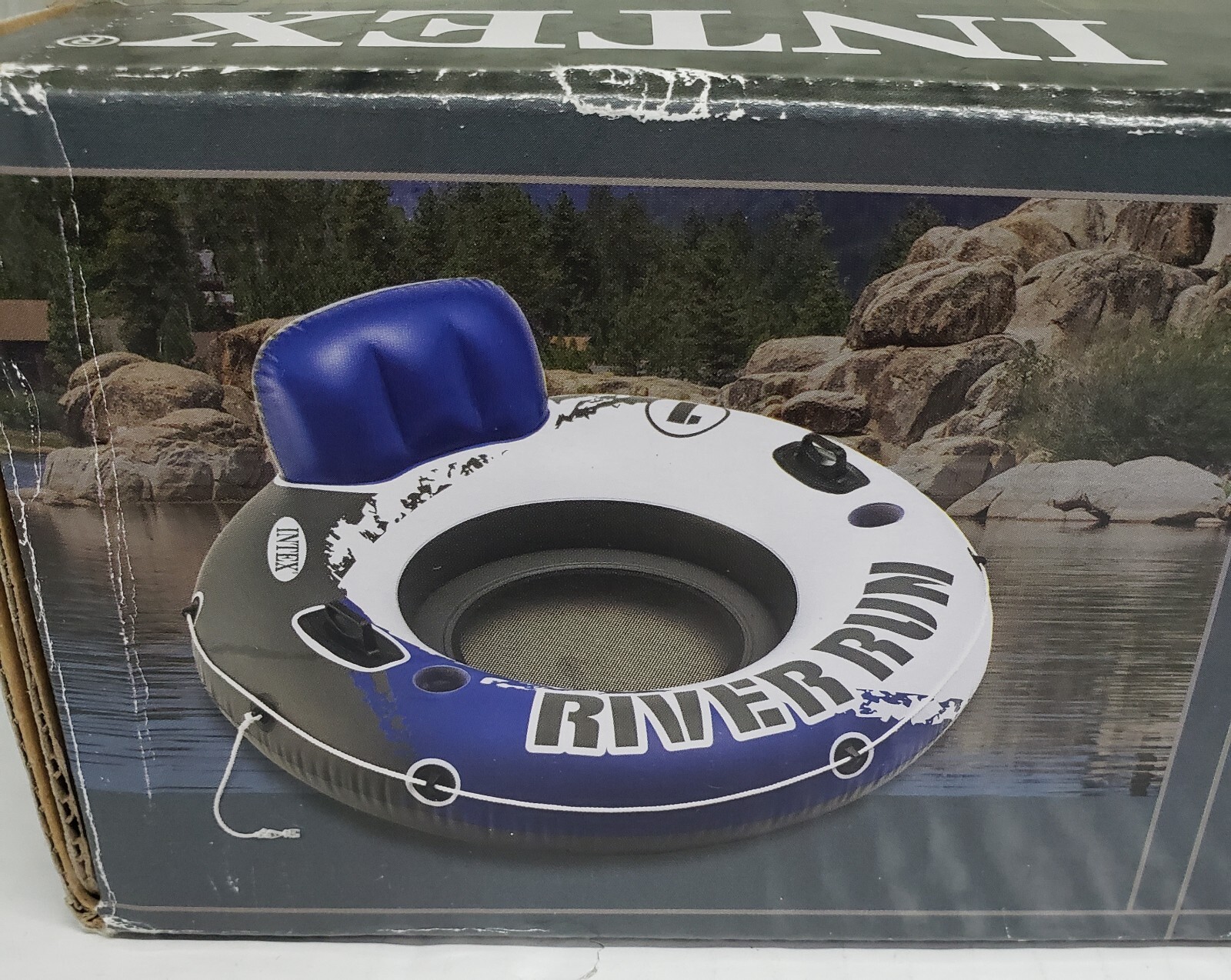Intex River Run I Sport Lounge 53 inch Inflatable Water Float