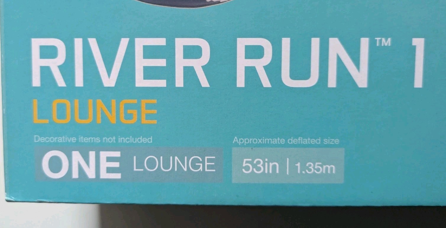 NEW Intex River Run 1 Inflatable Inner Tube 53 in River Raft Handles Snow Tubing