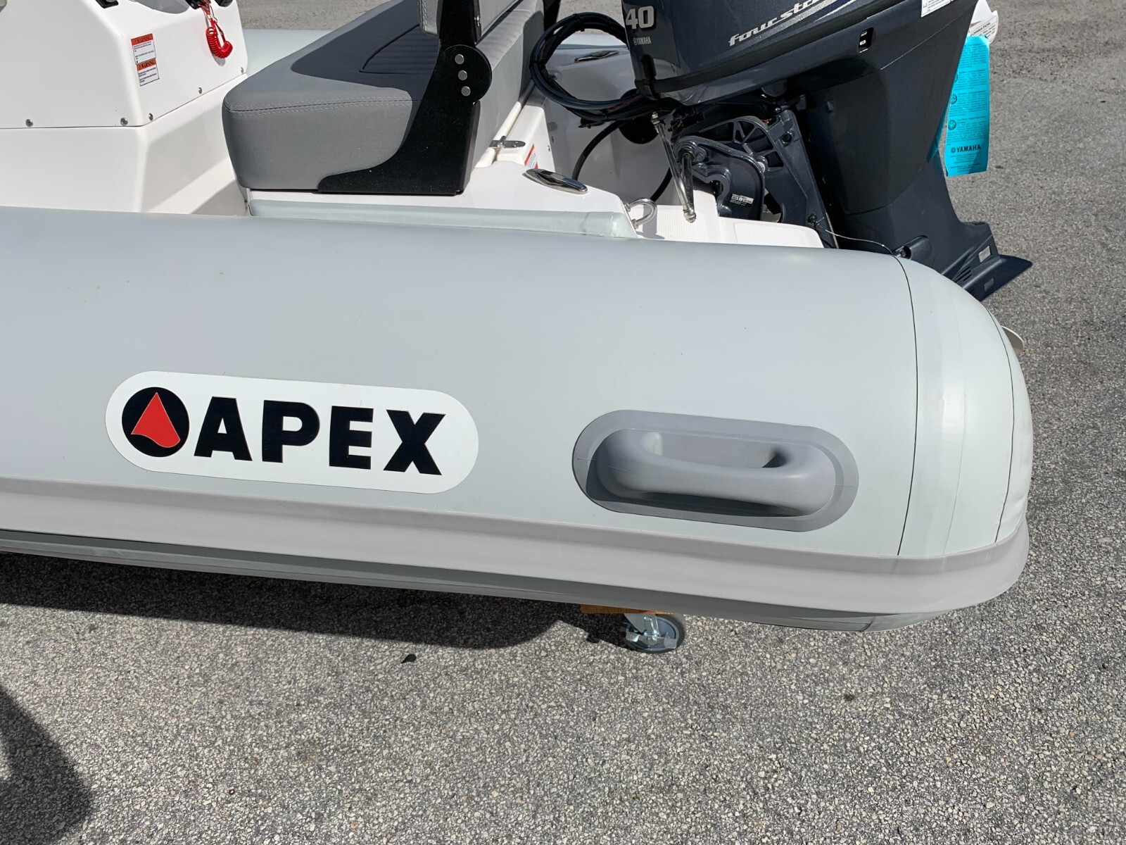 inflatable boats APEX A-13 Deluxe Tender – Dinghy – 13 FT YAMAHA 40 HP