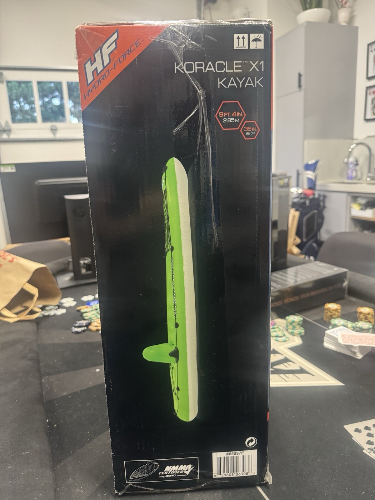 Best Way Hydro-Force X1 Kayak 1 Kayak Set with Pump and Paddle NEW ORIGINAL BOX
