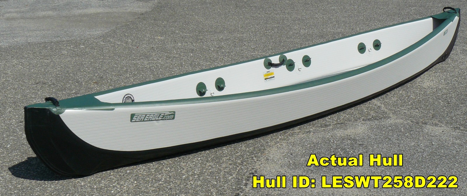 Sea Eagle Inflatable Travel Canoe 16ft 2-Person Package – FREE S&H, 3 Yr Warrant