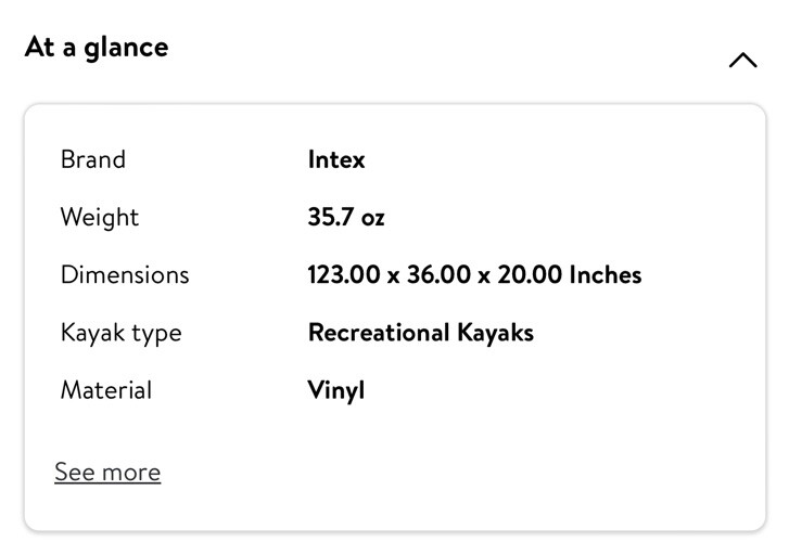 Intex Explorer K2 Inflatable Kayak – 2 Person