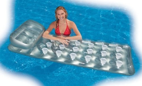INTEX 18Pocket Suntanner Lounge Floating Lounger Set of 4