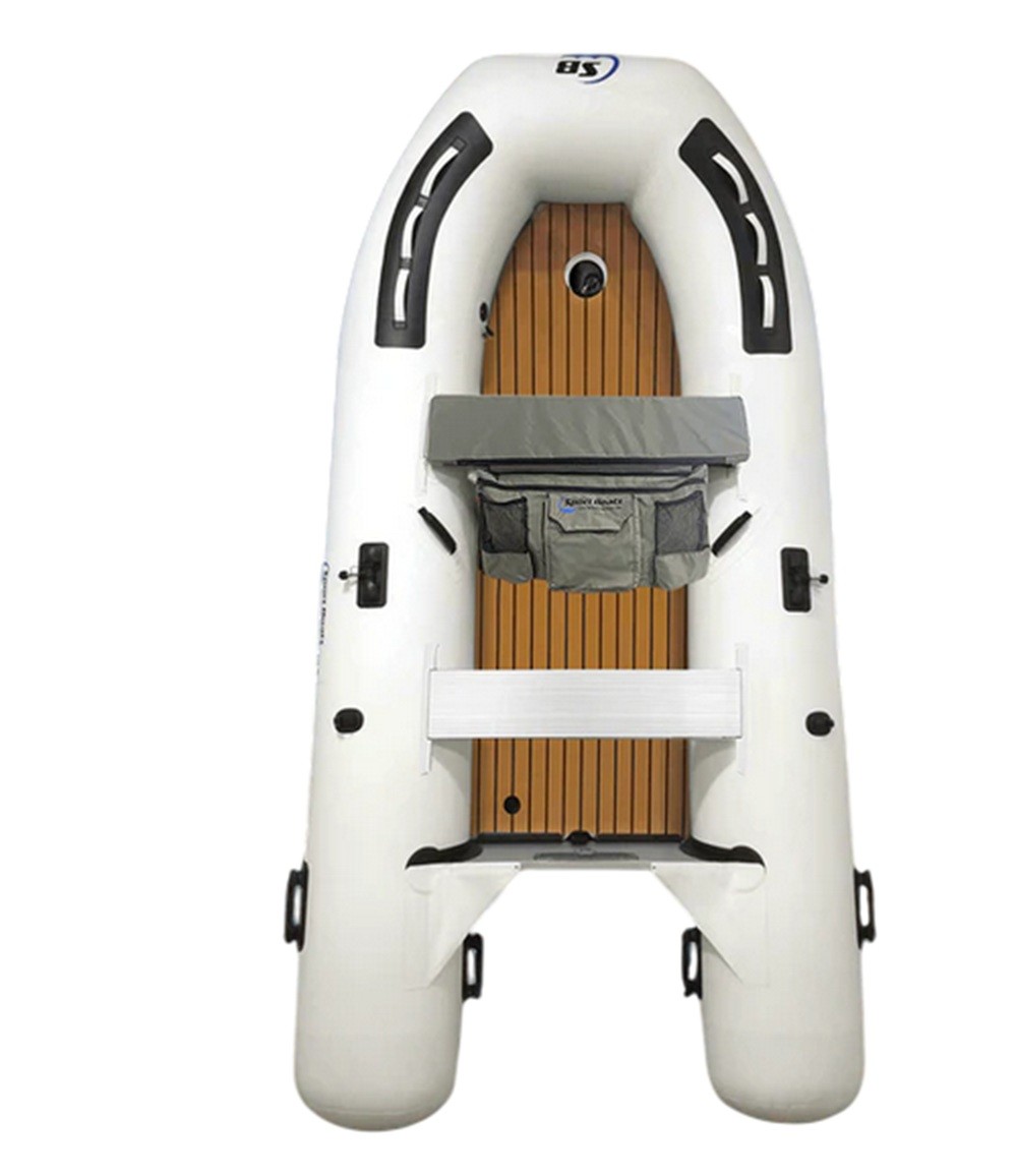 Island Hopper White Marlin 9.8′ Air Floor Inflatable Sport Boat