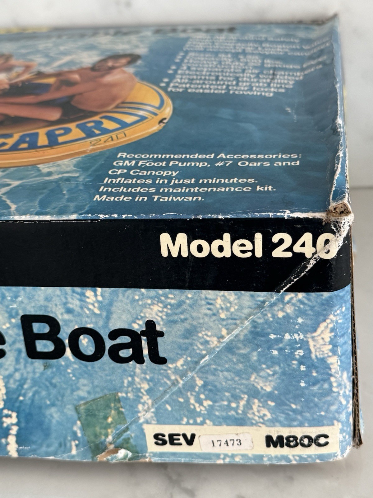 Sevylor P240 3-person Inflatable Boat 600 LBS Max