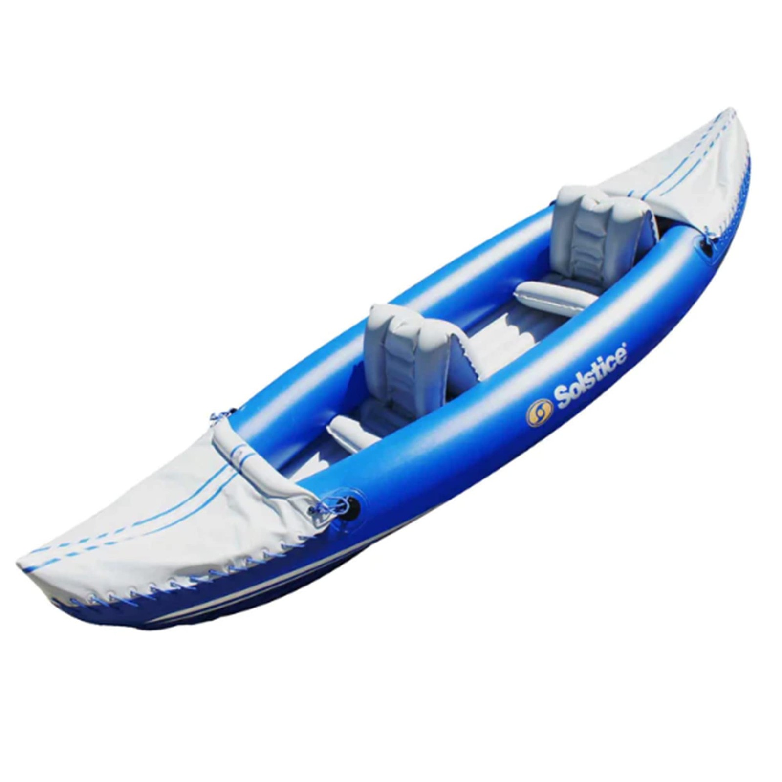 SOLSTICE Rogue 1 to 2 Person Inflatable Fishing Kayak Boat for Adults & Kids 10′