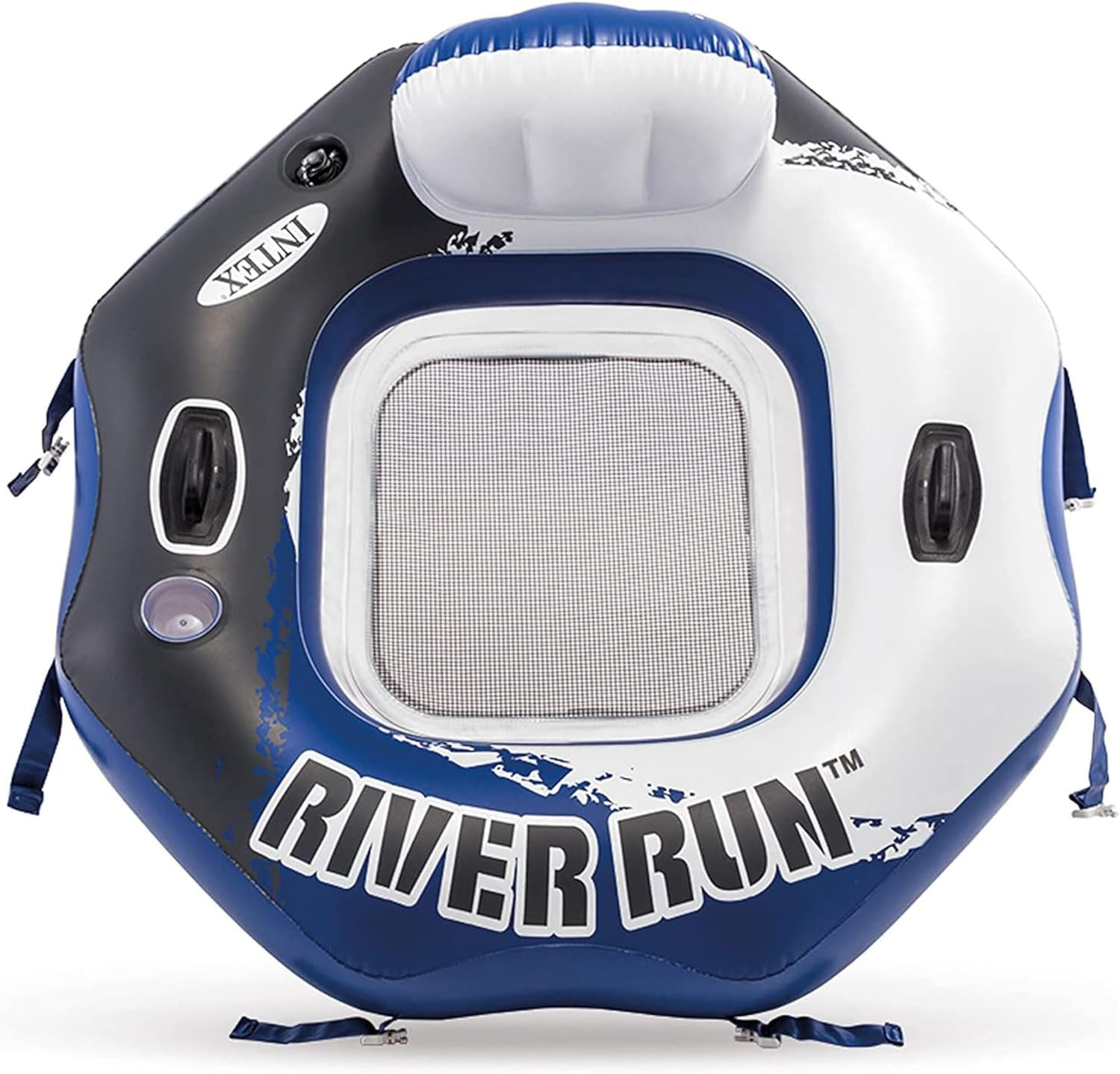 INTEX 58854EP River Run Connect Inflatable Floating Lounge: Comfortable Backrest